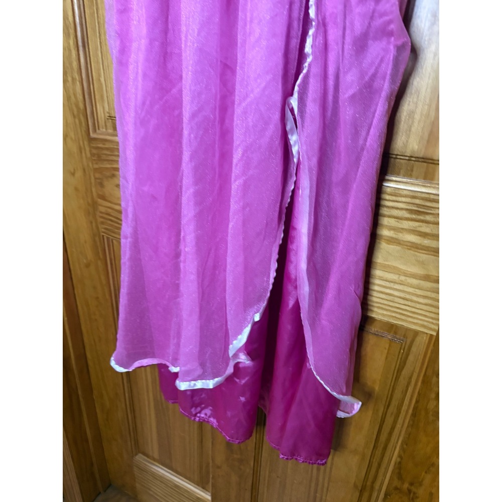 Disney Store Princess Nightgown Pink Purple Rapunzel Tiana Aurora Girls 10 - Picture 4 of 6